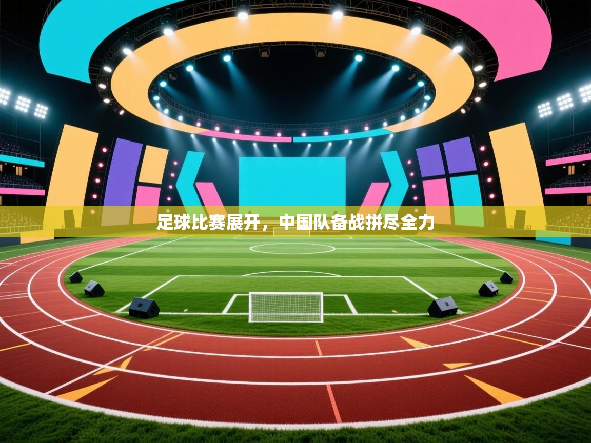 足球比赛展开，中国队备战拼尽全力