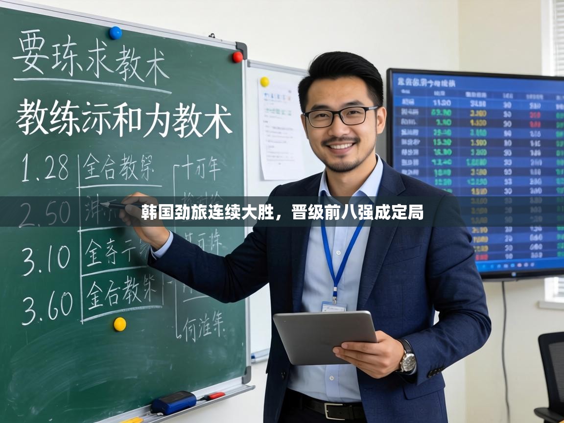 韩国劲旅连续大胜,晋级前八强成定局 第1张